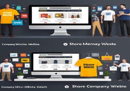 shoping vs company website